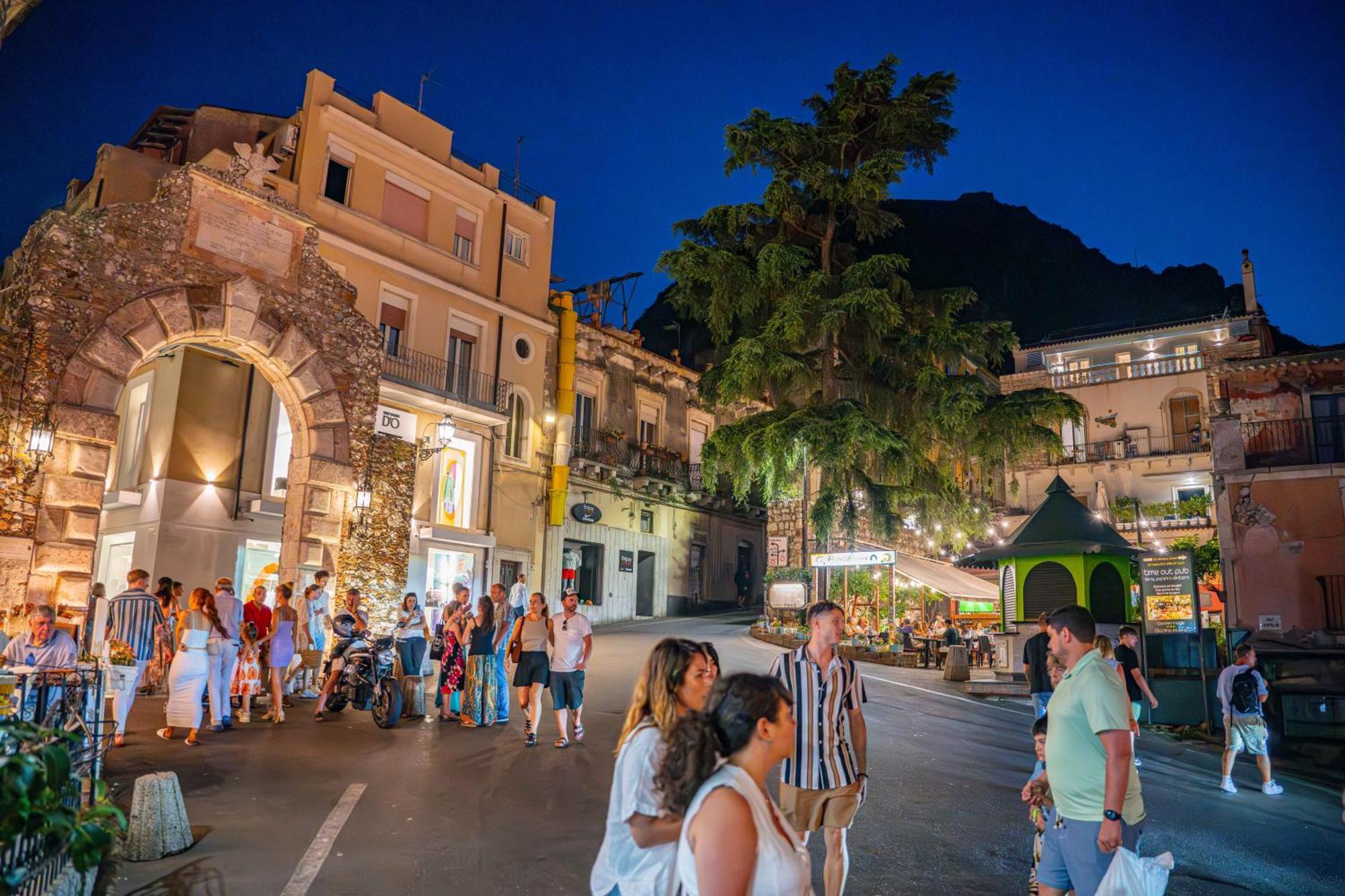 La Terrazza Di Porta Messina Hotel Taormina Exterior foto