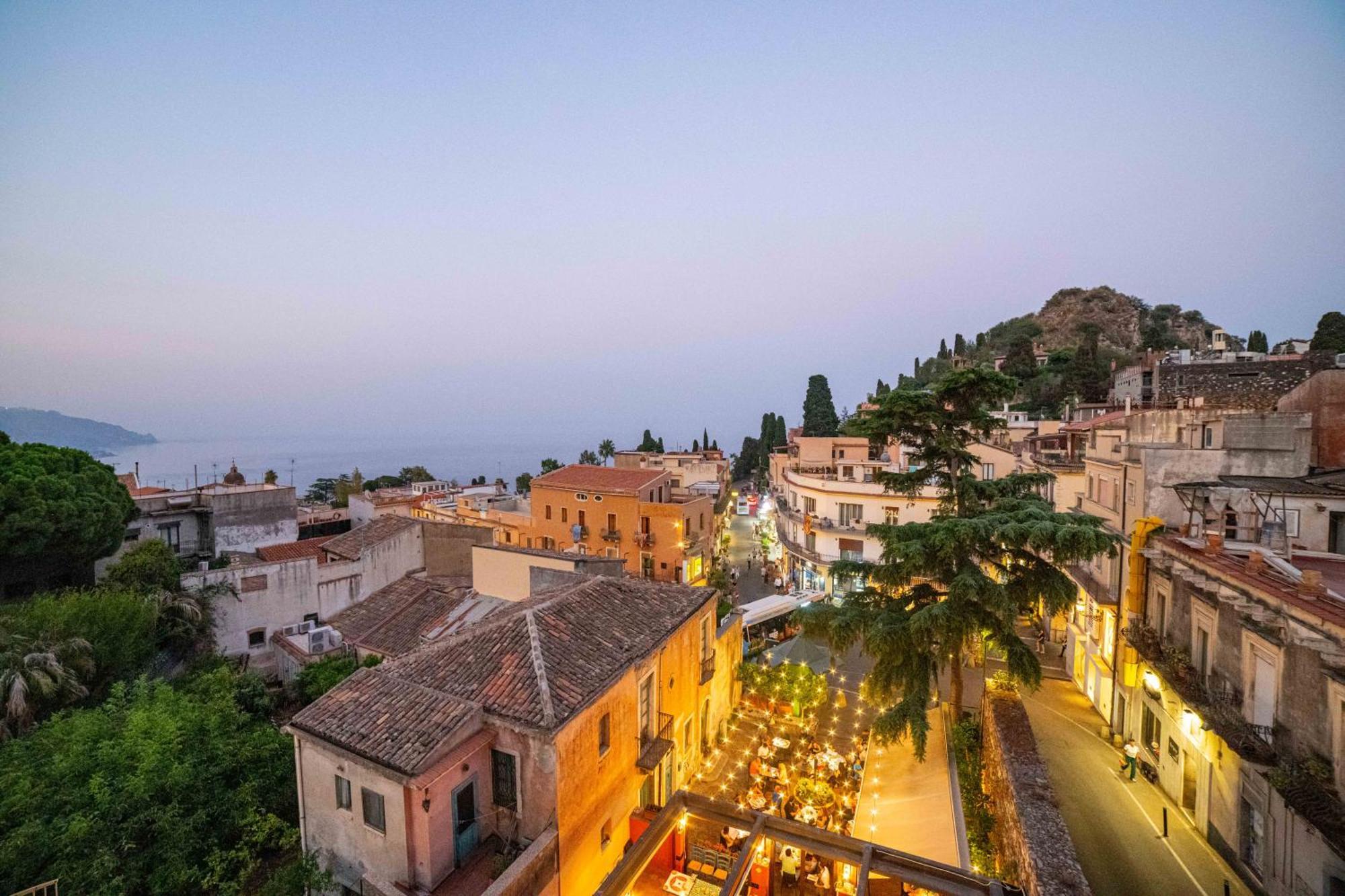 La Terrazza Di Porta Messina Hotel Taormina Exterior foto